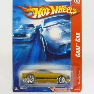 Hot Wheels Muscle Tone #03 of 24 Code Car 087/180 Gold Die-Cast Car 2007